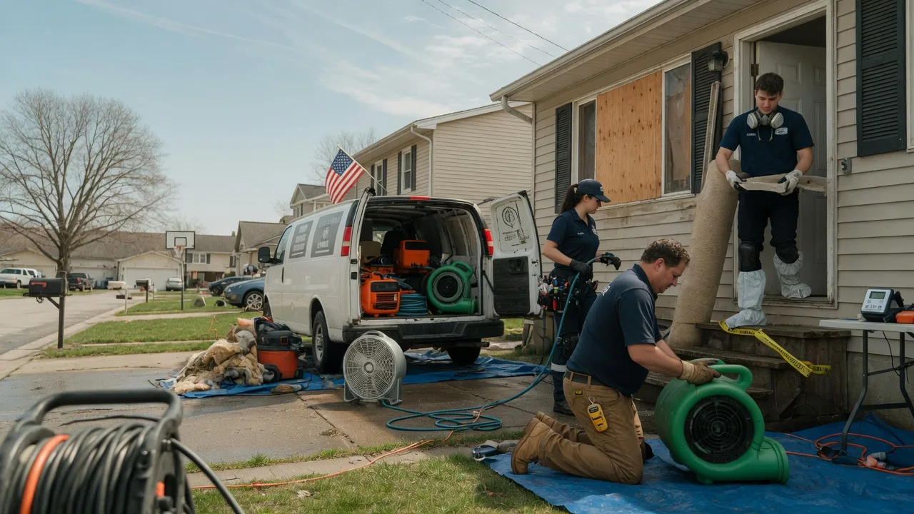 Water Damage Restoration in Dunlap, CA near me